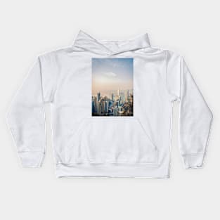 Hongkong sunset Kids Hoodie